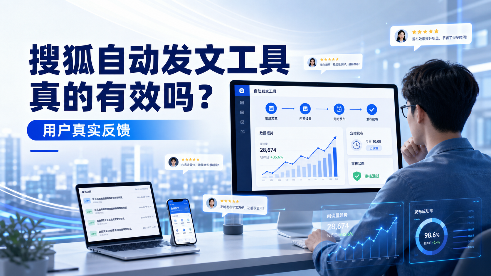 搜狐自动发文工具真的有效吗?普洱用户的真实反馈